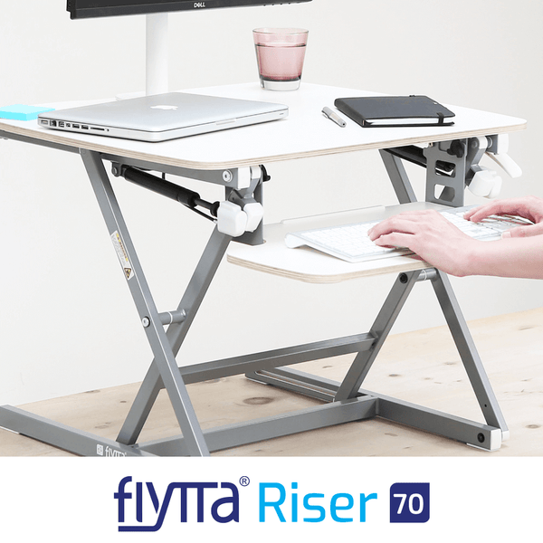 FLYTTA RISER 70 Single Monitor Standing Desk Converter