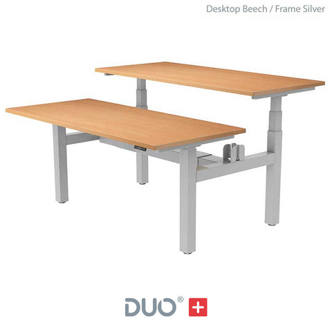 Yo-Yo DESK DUO+ Back-2-Back Extra Height Adjustable Standing Desk