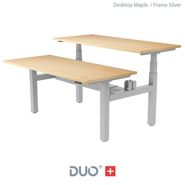 Yo-Yo DESK DUO+ Back-2-Back Extra Height Adjustable Standing Desk