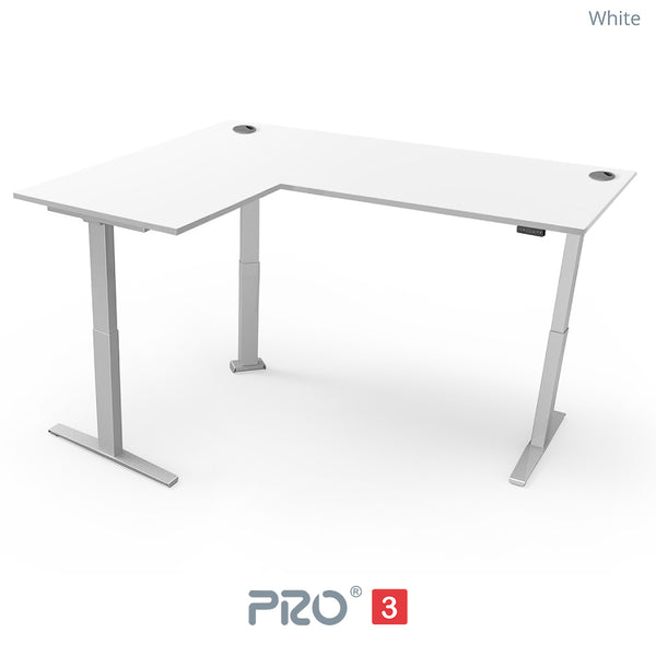 Yo-Yo DESK PRO 3 Triple Motor L-Shape Height Adjustable Standing Desk