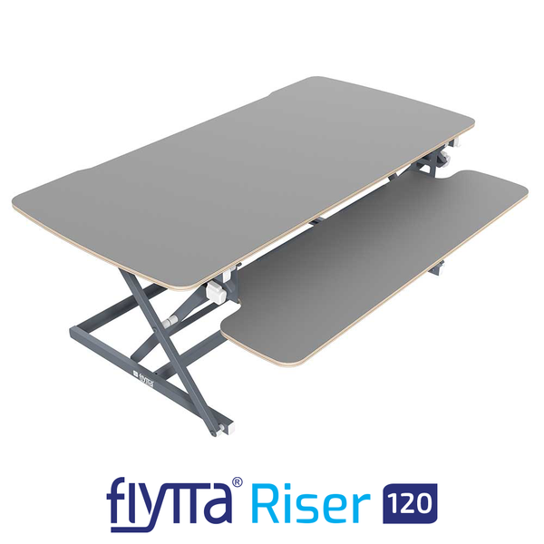 FLYTTA RISER 120 Dual Monitor Standing Desk Converter