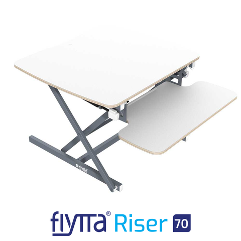 FLYTTA RISER 70 Single Monitor Standing Desk Converter