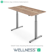 Yo-Yo DESK WELLNESS 2 Dual Motor SMART Standing Desk with Wellness APP