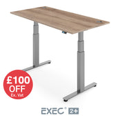 Yo-Yo DESK EXEC 2+ Dual Motor Extra Height Adjustable Standing Desk