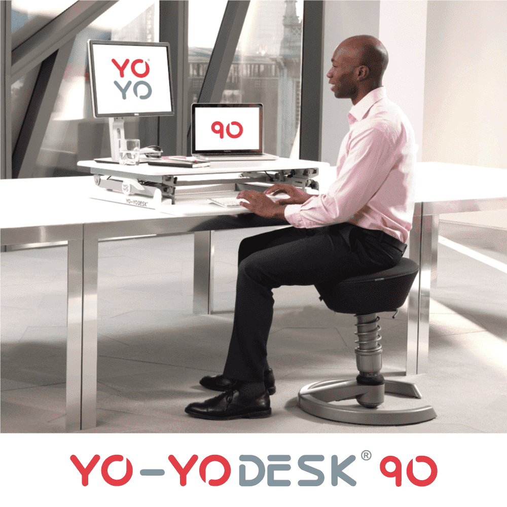 Yo-Yo Desk 90 White