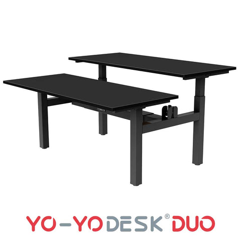 Yo-Yo DESK DUO Back-2-Back Height Adjustable Standing Desk