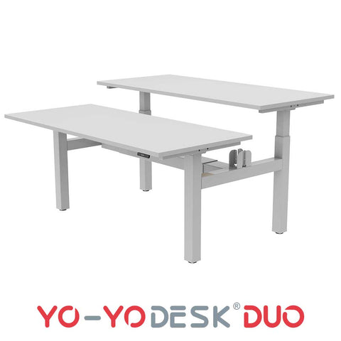 Yo-Yo DESK DUO Back-2-Back Height Adjustable Standing Desk